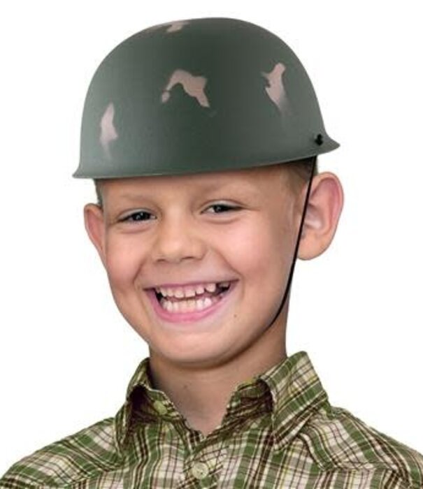 helmet military child