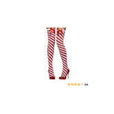 opaque hold ups rood/wit