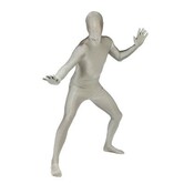 morphsuit zilver XXL