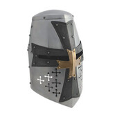 zwarte kruis tempelier helm denix