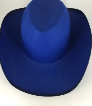 cowboy hat Yankee blue