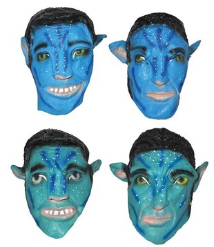 masker Avatar ass. 2 kleuren (1stuk)