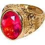 Luxe ring sint rood maat 27