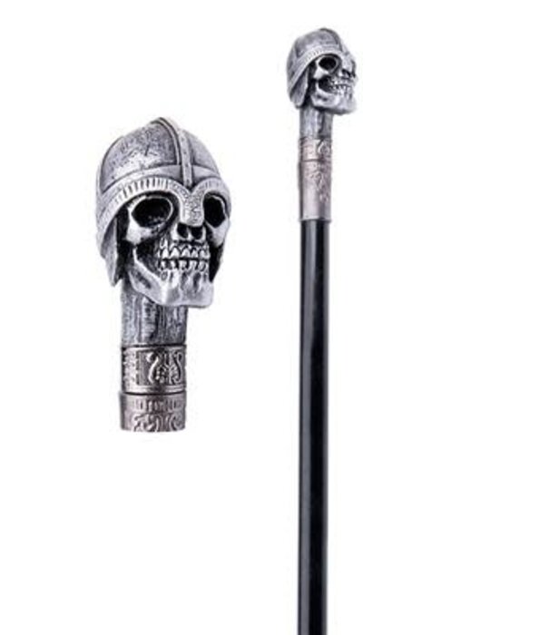 bâton de marche crâne chevalier