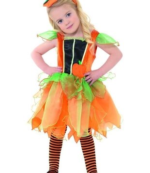 Pumpkin fairy costume S