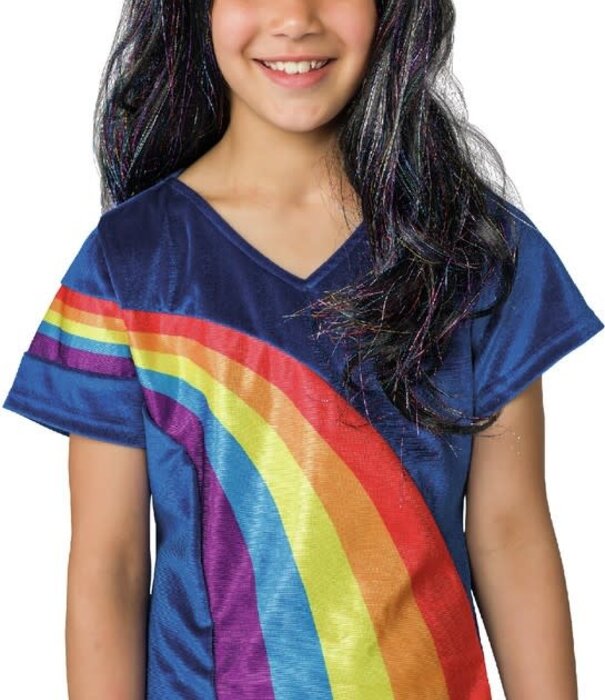 K3 wig: Marthe with glitter extensions