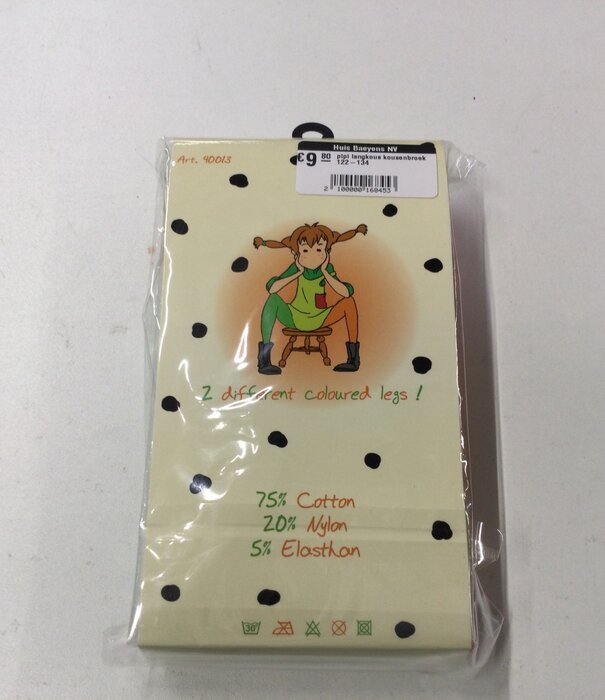 Pippi Longstocking tights 122-134