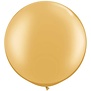 ballonnen rond goud 90cm - 2st
