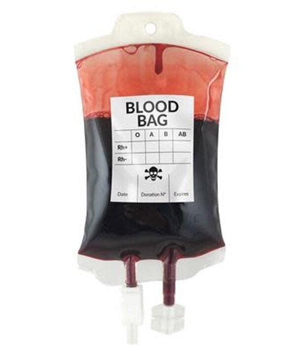 bag of fake blood
