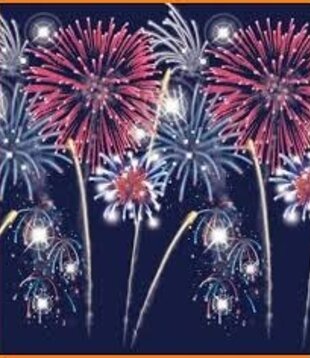 Feux d'artifice pour mettre en scène