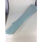 gants longs turquoise