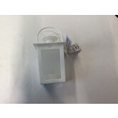 White lantern with LED light