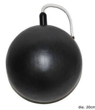 bombe en plastique de 20 cm