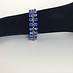bracelet strass bleu