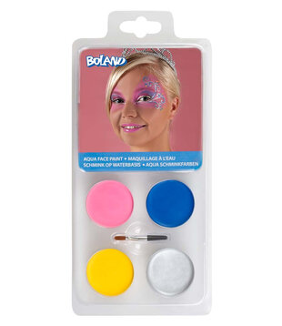 water-based princess make-up palette ( 4 pots and applicator)