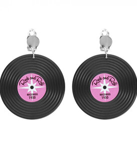 oorbellen disco LP (clip)