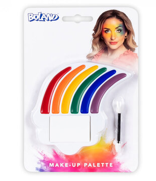 set make-up palet regenboog