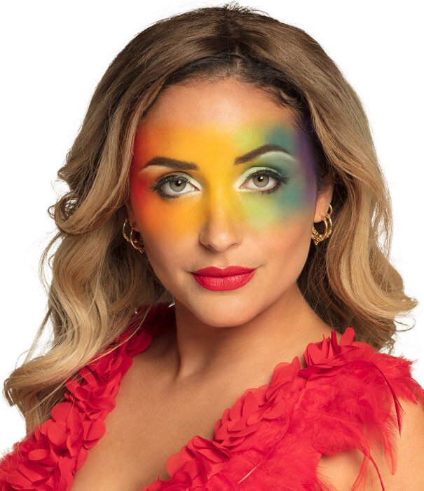 set make-up palet regenboog