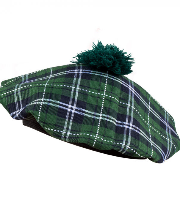 Baret Mrs Tartan groen