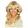 70s flick wig blond