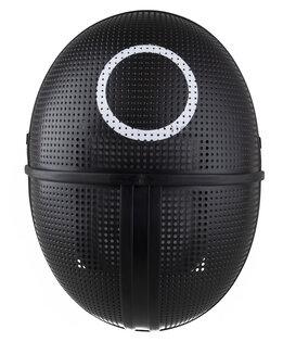 plastiek masker met cirkel Squid game