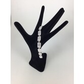 bracelet strass silver