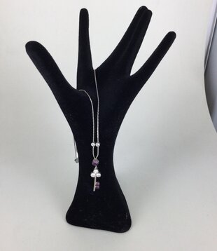 chain rhinestone key