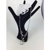 necklace and earrings rhinestones