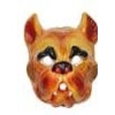plastic mask bulldog