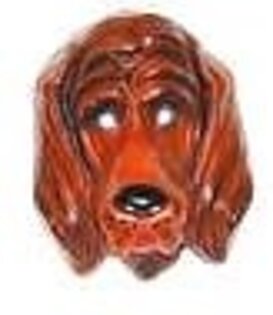 plastiek masker hond
