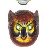 plastic mask owl