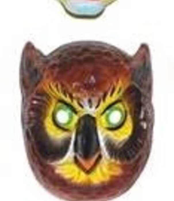 plastic mask owl