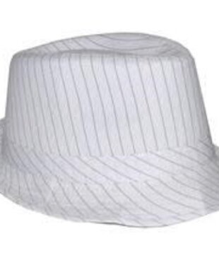 Mafia hat / borsalino White