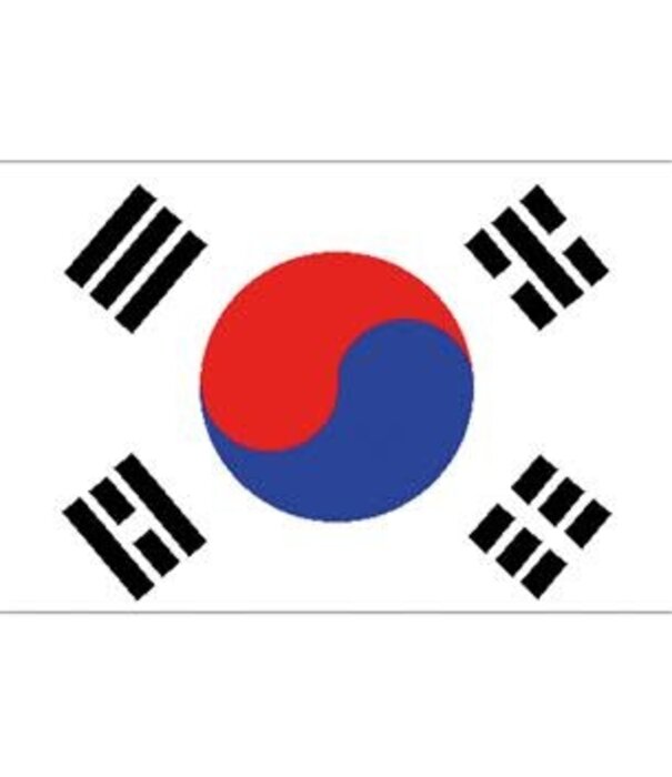 vlag 90x150cm Zuid-Korea