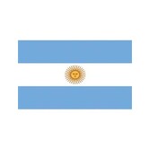 vlag 90x150cm Argentinie