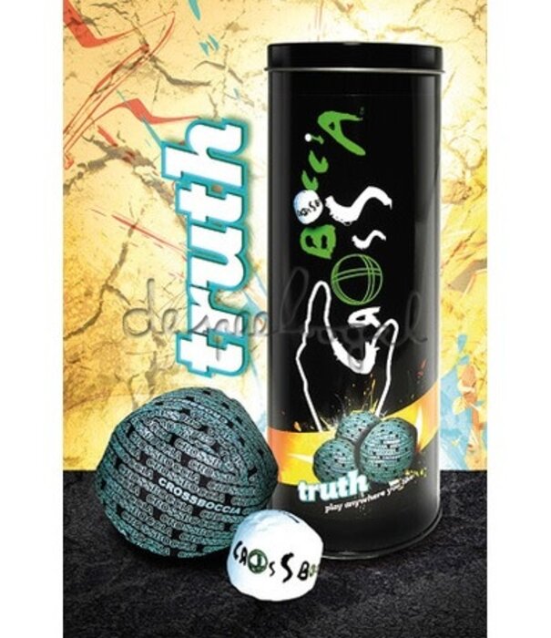 cross boccia set blue / petanque