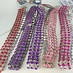 Strass Belt (keuze uit licht roze, fushia, licht paars, donker paars of rood)