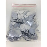 confettis argent grand 500gr