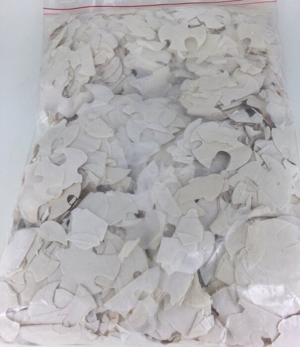 confetti white birds 250gr