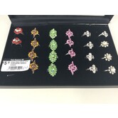 rhinestone rings (choice of 6 different models one size)