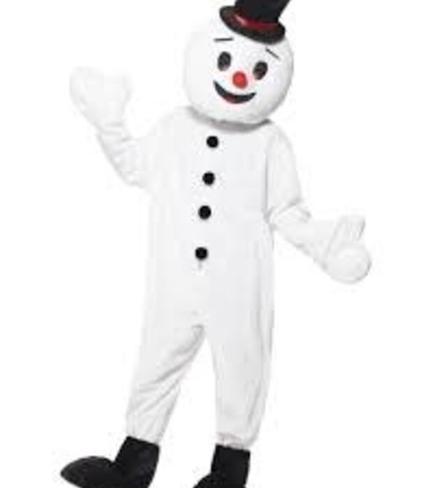 Mascotte Bonhomme de neige (taille unique)