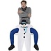 Piggyback snowman/sneeuwman