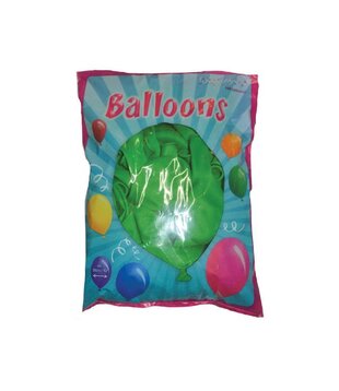 balloons 100 pieces green