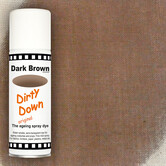 Dirty Down ; water-soluble spray to make clothes dirty