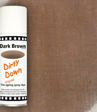 Dirty Down ; spray soluble dans l'eau pour salir les vêtements