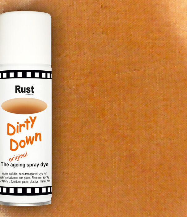 Dirty Down ; wateroplosbare spray om kleding vuil te maken