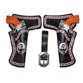 holster dubbel met 2 pistolen