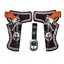 holster dubbel met 2 pistolen