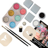 Water make-up grimas beginners set parelmoer