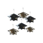 6 spiral pendants graduation